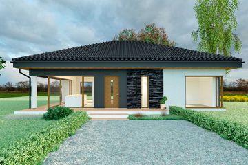  Projekt domu TT2 (WAF1027) - projekt domu parterowego - Zdjęcie 1