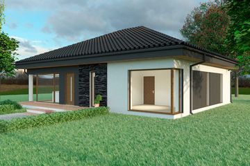  Projekt domu TT2 (WAF1027) - projekt domu parterowego - Zdjęcie 2