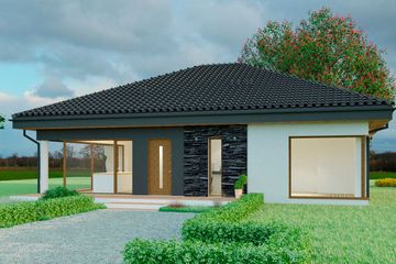  Projekt domu TT2 (WAF1027) - projekt domu parterowego - Zdjęcie 3