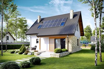  Projekt domu Oli II (WRC2625) - projekt domu parterowego z poddaszem - Zdjęcie 4