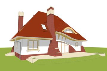  Projekt domu Mieszko II (WRC2627) - projekt domu parterowego z poddaszem - Zdjęcie 3