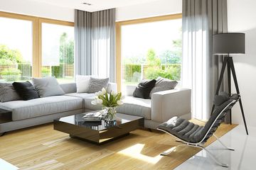  Projekt domu HomeKoncept 19 (KRX1019) - projekt domu parterowego z poddaszem - Zdjęcie 4