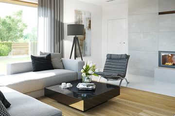  Projekt domu HomeKoncept 19 (KRX1019) - projekt domu parterowego z poddaszem - Zdjęcie 8