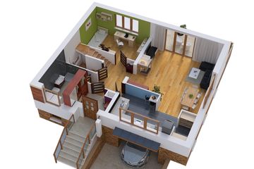  Projekt domu BW-18 podpiwniczony (JGC1037) - projekt domu parterowego z poddaszem - Zdjęcie 4