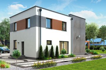  Projekt domu Columbia (SLN2394) - projekt domu z pełnym piętrem - Zdjęcie 2