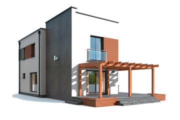  Projekt domu Columbia (SLN2394) - projekt domu z pełnym piętrem - Zdjęcie 3