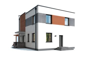  Projekt domu Columbia (SLN2394) - projekt domu z pełnym piętrem - Zdjęcie 4