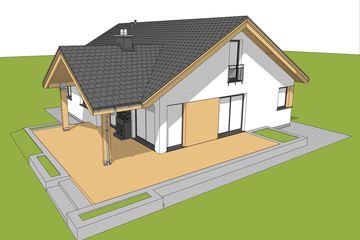  Projekt domu Simon (WRC2629) - projekt domu parterowego - Zdjęcie 4