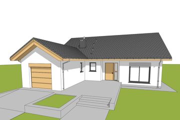  Projekt domu Simon G1 (WRC2630) - projekt domu parterowego - Zdjęcie 1
