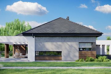  Projekt domu HomeKoncept 31 (KRX1034) - projekt domu parterowego - Zdjęcie 3