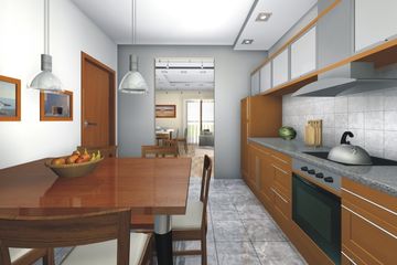  Projekt domu Gienia wersja F z garażem podwójnym strop Teriva z piwnicą paliwo stałe (WRD2466) - projekt domu parterowego z poddaszem - Zdjęcie 7