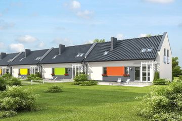  Projekt domu Tronco zabudowa szeregowa (SLO1050) - projekt domu parterowego z poddaszem - Zdjęcie 2