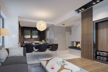  Projekt domu Nugat 4 (BSE1047) - projekt domu parterowego z poddaszem - Zdjęcie 4