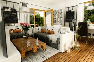  Projekt domu Modraszka bez garażu [B] (WRF1627) - projekt domu parterowego - Zdjęcie 4