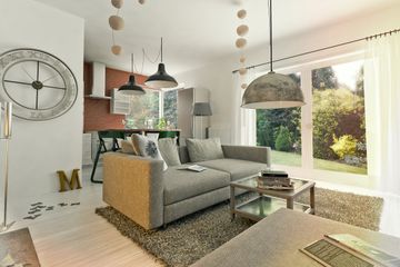  Projekt domu Nowinka IV z garażem i wiatą [A1] (WRF1613) - projekt domu parterowego z poddaszem - Zdjęcie 5