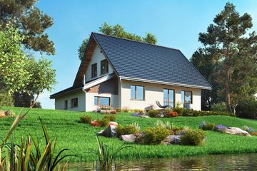  Projekt domu Krab-2 (379) (KRD1781) - projekt domu parterowego z poddaszem - Zdjęcie 4