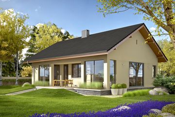  Projekt domu Karmela III economic (WRC2632) - projekt domu parterowego - Zdjęcie 2