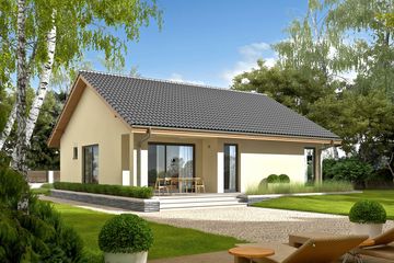  Projekt domu Rafael VI economic (WRC2634) - projekt domu parterowego - Zdjęcie 3