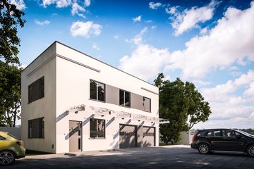  Projekt garażu G271 - Budynek garażowo - gospodarczy (PRA1296) - projekt garażu z pełnym piętrem - Zdjęcie 1