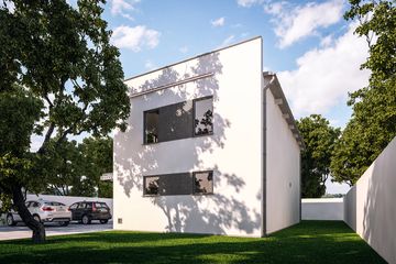  Projekt garażu G271 - Budynek garażowo - gospodarczy (PRA1296) - projekt garażu z pełnym piętrem - Zdjęcie 2