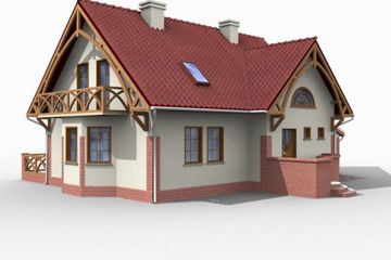  Projekt domu Pampeluna (SLN1000) - projekt domu parterowego z poddaszem - Zdjęcie 3