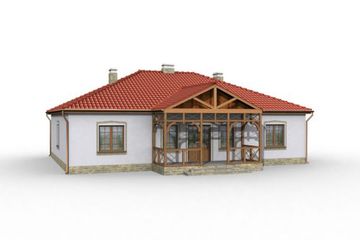  Projekt domu San Remo (SLN1069) - projekt domu parterowego - Zdjęcie 3