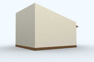  Projekt garażu G75 (SLN1168) - projekt garażu parterowego - Zdjęcie 4