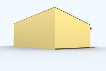  Projekt garażu G92 garaż czterostanowiskowy (SLN1185) - projekt garażu parterowego - Zdjęcie 4