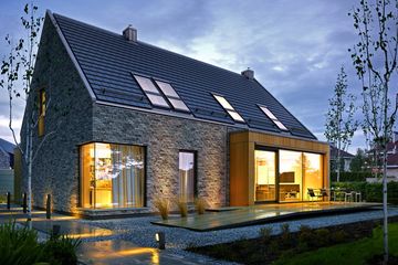  Projekt domu Atrakcyjny 1 (WAW1000) - projekt domu parterowego z poddaszem - Zdjęcie 2