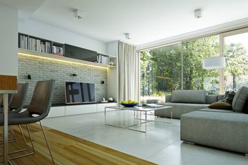  Projekt domu Atrakcyjny 1 (WAW1000) - projekt domu parterowego z poddaszem - Zdjęcie 8