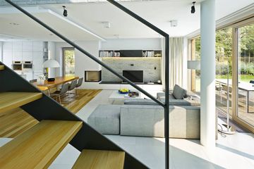  Projekt domu Atrakcyjny 1 (WAW1000) - projekt domu parterowego z poddaszem - Zdjęcie 9