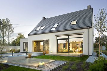  Projekt domu Atrakcyjny 3 (WAW1002) - projekt domu parterowego z poddaszem - Zdjęcie 3