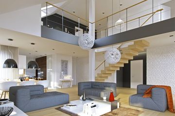  Projekt domu Doskonały 1 (WAW1005) - projekt domu parterowego z poddaszem - Zdjęcie 4