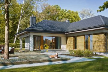  Projekt domu Kameralny 1 (WAW1009) - projekt domu parterowego - Zdjęcie 2