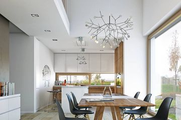  Projekt domu Nowoczesny 2 (WAW1011) - projekt domu parterowego z poddaszem - Zdjęcie 3