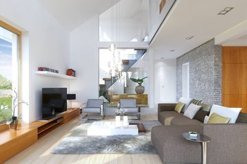  Projekt domu Z Charakterem 1 (WAW1018) - projekt domu parterowego z poddaszem - Zdjęcie 7