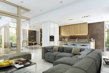  Projekt domu Parterowy 1 (WAW1030) - projekt domu parterowego - Zdjęcie 8