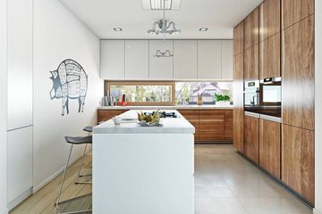  Projekt domu Nowoczesny 1 (WAW1031) - projekt domu parterowego z poddaszem - Zdjęcie 6