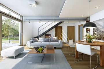  Projekt domu Atrakcyjny 3A (WAW1033) - projekt domu parterowego z poddaszem - Zdjęcie 7