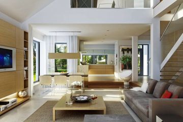  Projekt domu Doskonały 2 en (WAW1036) - projekt domu parterowego z poddaszem - Zdjęcie 5