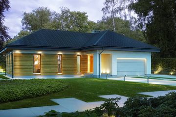  Projekt domu Kameralny 2 (WAW1037) - projekt domu parterowego - Zdjęcie 1