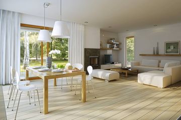  Projekt domu Kameralny 3 (WAW1038) - projekt domu parterowego z poddaszem - Zdjęcie 3