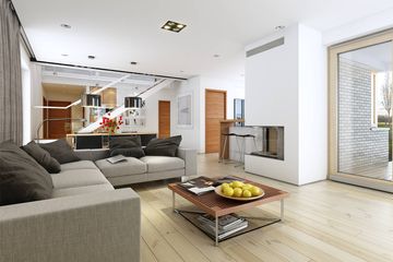  Projekt domu Komfortowy 1 (WAW1040) - projekt domu parterowego z poddaszem - Zdjęcie 7