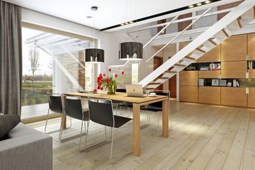  Projekt domu Komfortowy 2 (WAW1041) - projekt domu parterowego z poddaszem - Zdjęcie 3