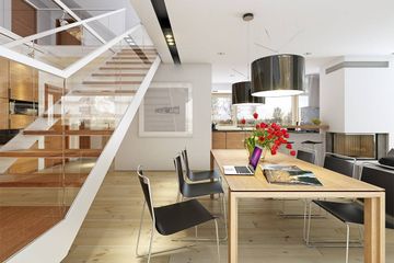  Projekt domu Komfortowy 2 (WAW1041) - projekt domu parterowego z poddaszem - Zdjęcie 4