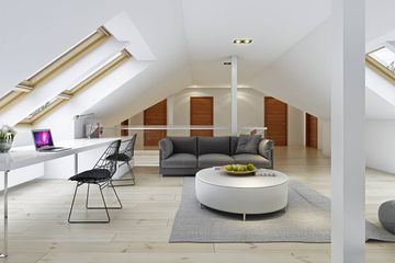  Projekt domu Komfortowy 2 (WAW1041) - projekt domu parterowego z poddaszem - Zdjęcie 6