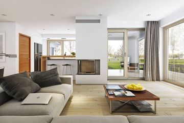  Projekt domu Komfortowy 2 (WAW1041) - projekt domu parterowego z poddaszem - Zdjęcie 9