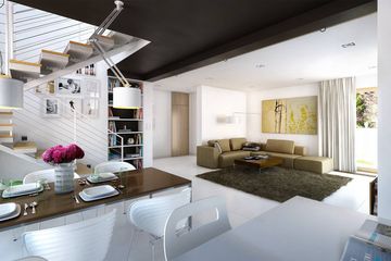  Projekt domu Prosty 1 (WAW1049) - projekt domu parterowego z poddaszem - Zdjęcie 6