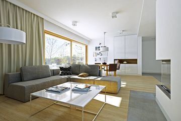  Projekt domu Prosty 2 (WAW1050) - projekt domu parterowego z poddaszem - Zdjęcie 4