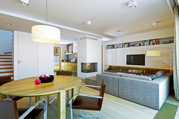  Projekt domu Prosty 2 (WAW1050) - projekt domu parterowego z poddaszem - Zdjęcie 6